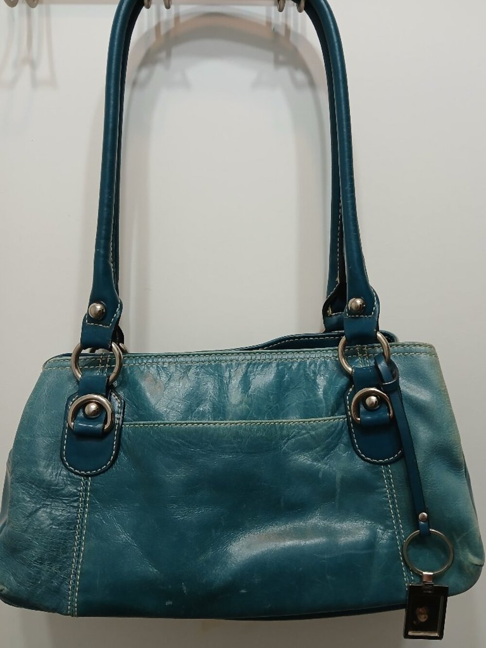 Giani Bernini Teal Satchel🩵